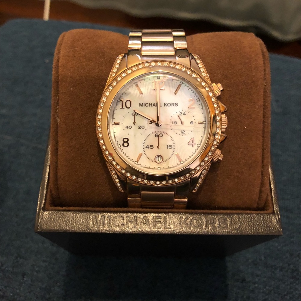 Michael Kors Rose Gold Watch